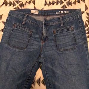 Gap flare leg jeans